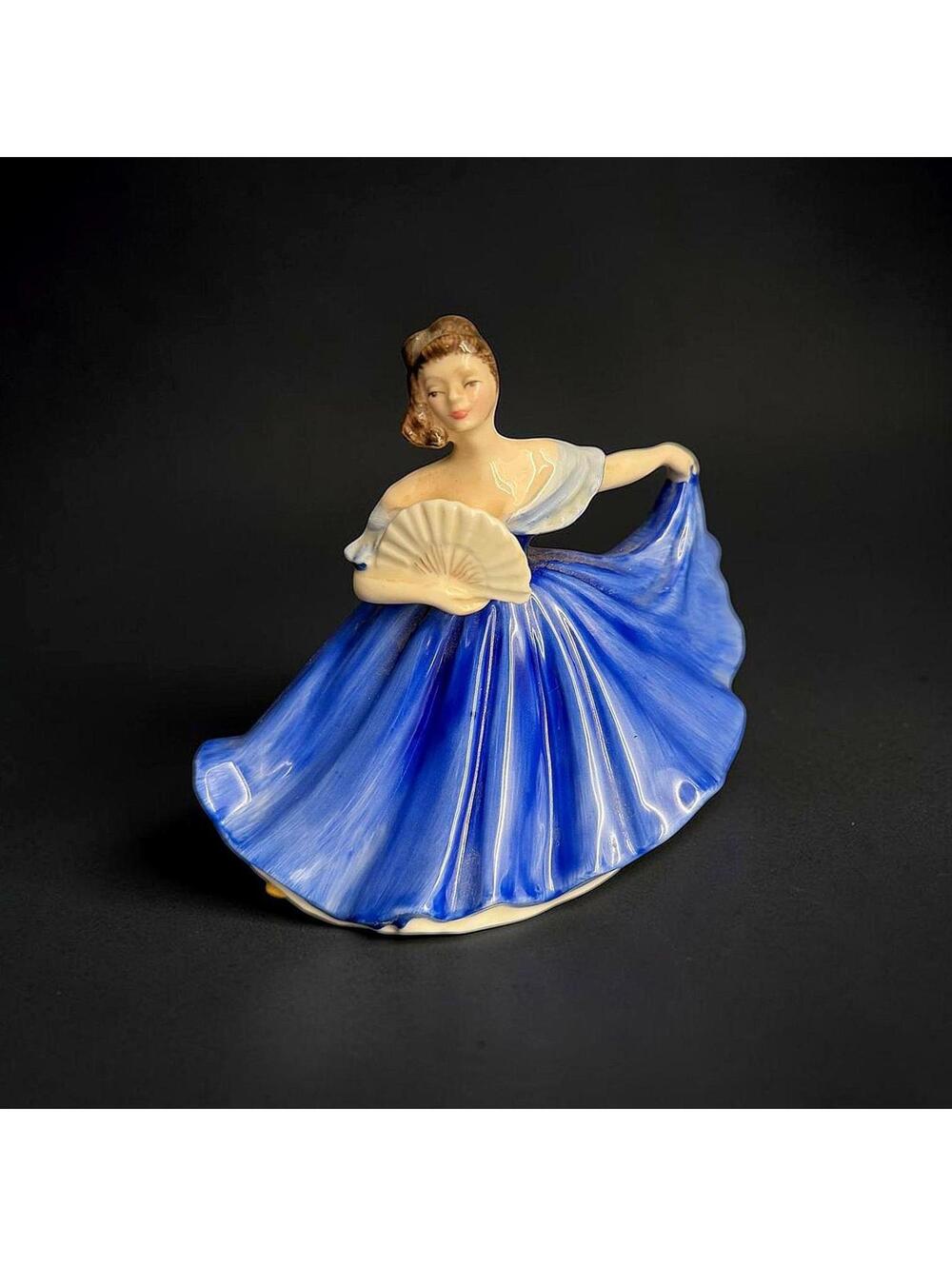 Royal Doulton Elaine HN3214 Figurine Designed By Peggy Davies 1979- 4" -10212